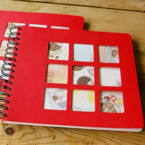 BIG Premade Pages Scrapbook Photo Card Ticket Journal Record Book Stickers