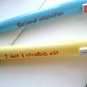 Kawaii Rabbit Cat Robot Cartoon Ballpoint Pens 4's - Set B