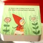 Shinzi Katoh Red Riding Hood Flowers Small Memo Note Pad