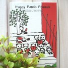 Kawaii Panda Bear At School Cartoon Artbox SMALL Notebook Journal