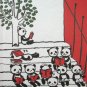 Kawaii Panda Bear At School Cartoon Artbox SMALL Notebook Journal
