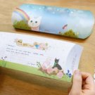Jetoy Cats Rainbow Cloud Garden Greeting Card Letter Set Gift Box Set