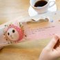 Jetoy Cats Rose Flower Garden Greeting Card Letter Set With Plastic Gift Box Set