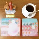Jetoy Cat Rose Flower Garden Letter Set Letterset
