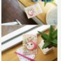 Jetoy Cat Rose Flower Garden Letter Set Letterset