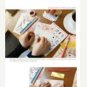Jetoy Cat Garden Flowers Letter Set Letterset