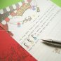Kawaii Colorful Carnival Circus Animals Letter Set Letterset