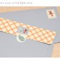 Zakka Kawaii Rabbit Tree House Letter Set Letterset