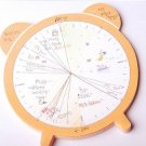 Fun Clock Shape Time Note Post It Note Memo Pad