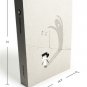 Cute Shadow Play Blank Notebook Journal