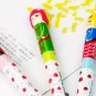 Kawaii Colorful Sakura Japanese Doll Girl Ballpoint Pens 3 In A Set