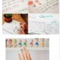 Kawaii Rainbow Multipurpose Glass Plastic Nail Art Deco Craft Pens