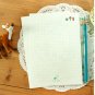 Zakka Colorful Hot Air Balloon Animal Letter Set Letterset