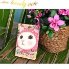 Cute Jetoy Pink Cat Blue Bird Notebook Diary Journal