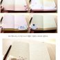 Cute Jetoy Pink Cat Blue Bird Notebook Diary Journal