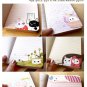 Cute Jetoy Pink Cat Blue Bird Notebook Diary Journal