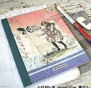 Pretty Dear Alice In Wonderland Big Notebook Stickers