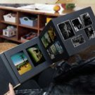 Black Foldable Photo Display Album