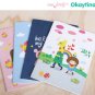 Kawaii BIG Children Rainbow Clouds Notebook Journal 4 Book Design In One Set