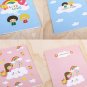 Kawaii BIG Children Rainbow Clouds Notebook Journal 4 Book Design In One Set