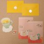 Sweet Cup Tea Cupcake Food Card Letterset Letter Set