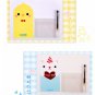 Kawaii Colorful Panda Bear Chick Cat Message Cartoon Letterset Letter Set - 4 Sets