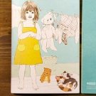 Lovely Little Girl With Her Toys And Cats Notebook Journal