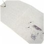 Zakka Oatmeal Cream Cloth Fabric Cat Notebook Journal Scrapbook