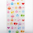 Lovely Rainbow Colors Cupcake Party Gift Invite Letter Envelopes 5's