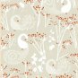 Lovely White Swans And Trees On Light Grey Notebook Journal