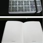 Zakka Retro Dark Greyish Green Floral Tile Pattern Design Handheld Journal Notebook