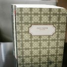 Zakka Retro Dark Beige Brown Floral Tile Pattern Design Handheld Journal Notebook