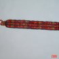 Woven Bead and Crystal Bracelet