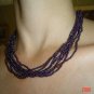 My Favorite Bead Necklace Purple