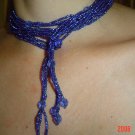 Cobalt blue Lariat