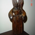 Guatemalan Wood Hand Carved  Choir Angel