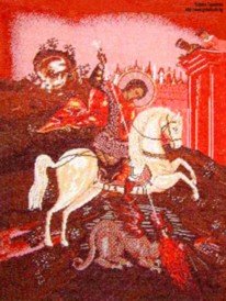 GOBELIN HEILIGEN GEORGS