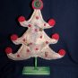 Primitive Country Christmas Tree Shelf Sitter Make Do Grungy Rusty Jingle Bells