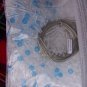 4 Beaded Star Snowflake Christmas Ornaments New Craft Kit Wire Beads Clear Blue