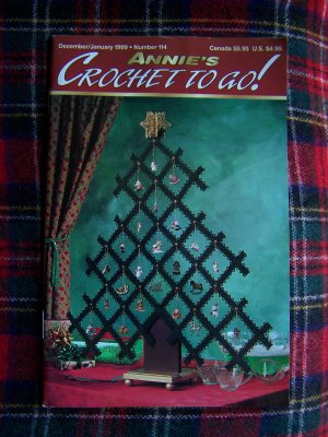 Christmas Tree Towel Topper Hanger Pattern Page - Crochet Directions