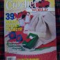 Crochet Patterns Christmas Tree & Stockings Tablecloth Russian Wreath Ornaments