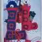 Crochet Patterns Christmas Tree & Stockings Tablecloth Russian Wreath Ornaments