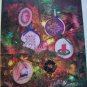 USA 1 Cent S&H  4 Vintage Christmas Tree Ornaments Cross Stitch Craft Patterns