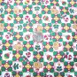 Christmas Fabric Cotton Gingerbread Men Candy Canes Ornaments Trees