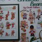 Christmas Cross Stitch Patterns 50 Bears American School of Needlework Embroidery Book 3690