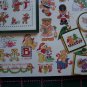 Christmas Cross Stitch Patterns 50 Bears American School of Needlework Embroidery Book 3690