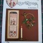 1992 Pat Thode Tis The Season Christmas Cross Stitch Embroidery Pattern Sampler