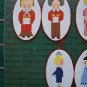 18 Vintage 1970's Embroidery Patterns Christmas Children Book 2 Graph Menagerie