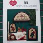 Primitive Cross Stitch Merry Christmas Happy Holly Deer Patterns 1 Cent USA S&H
