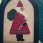 Primitive Cross Stitch Merry Christmas Happy Holly Deer Patterns 1 Cent USA S&H